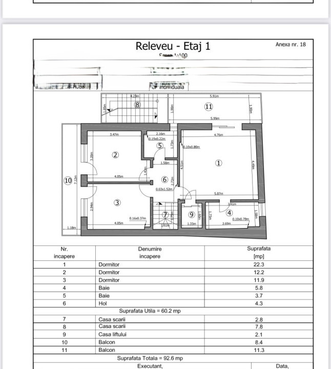 Apartament 4 camere + curte - zona Dorobanti