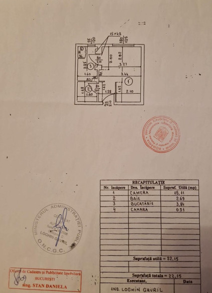 Garsoniera - Doamna Ghica - BLOC MIXT - Parcul plumbuita - TEI