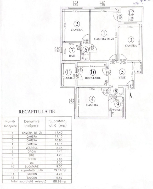 Apartament 4 camere- Drumul Taberei- 1 Mai