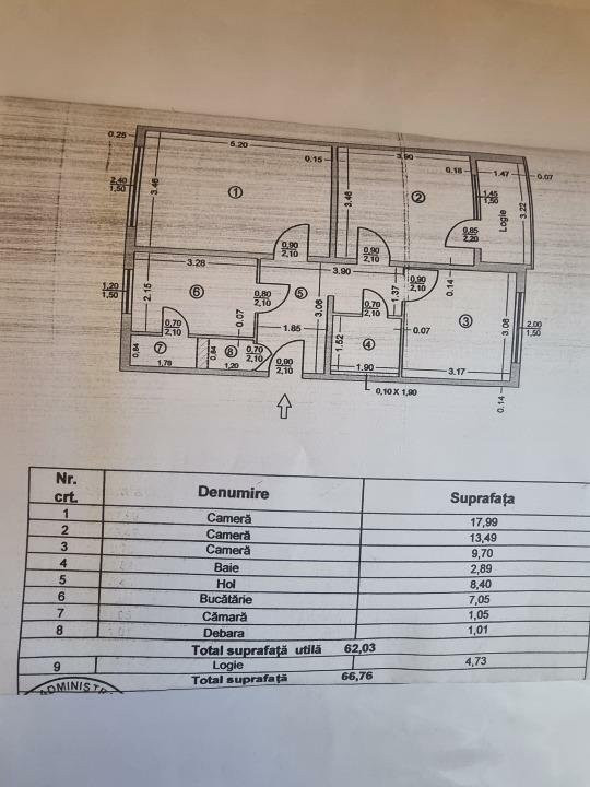 Apartament 3 camere-Drumul Taberei-Decomandat-Et. 3/4- Bloc reabilitat termic