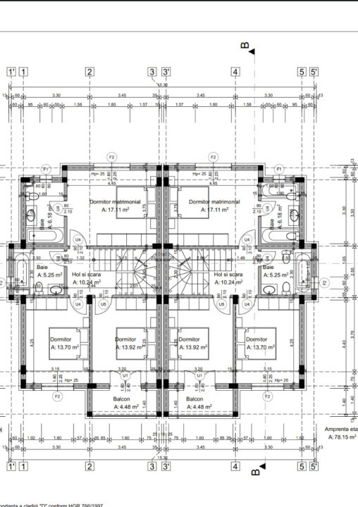 Duplex de vanzare - zona Dobroiesti-Complex Rezidential Balantei.