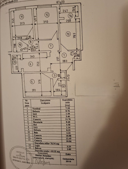 Apartament 4 camere-zona Margeanului / Calea Rahovei