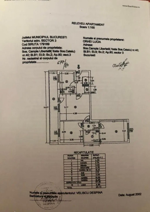 Apartament 3 camere - Priveliste Minunata - Campia Libertatii -