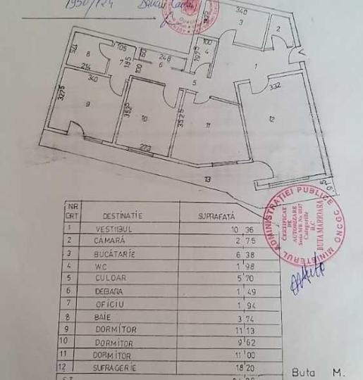 Apartament spatios 4 camere cartierul TIneretului