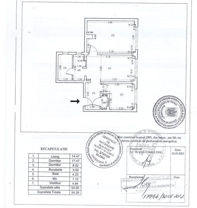 Apartament 3 camere-Metrou Pacii-Renovat