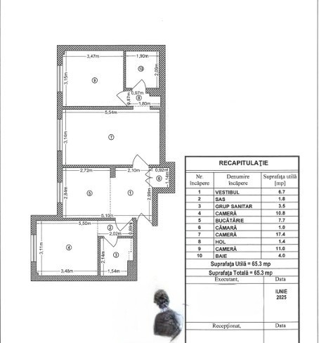 Apartament 3 camere-zona Gorjului