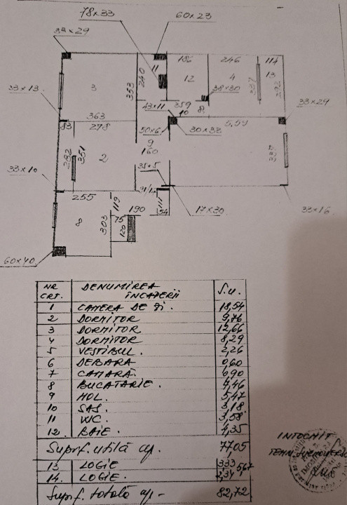 Apartament 4 camere-decomandat-zona Crangasi