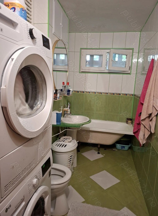 Apartament 3 camere -semideconandat- zona Militari 