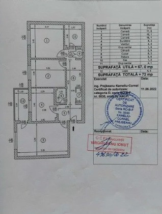 Apartament 3 camere - BLOC ANVELOPAT - zona OLTENITEI 