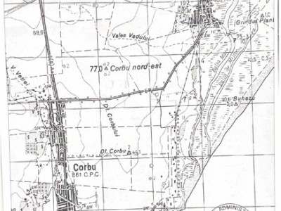 Teren Corbu- 2 hectare-  iesire la mare